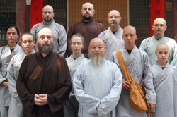 With Master Shi Yan Zhuang of Shaolin | Με το Δασκάλο Σι Γιαν Τζουάνγκ του Σαολίν