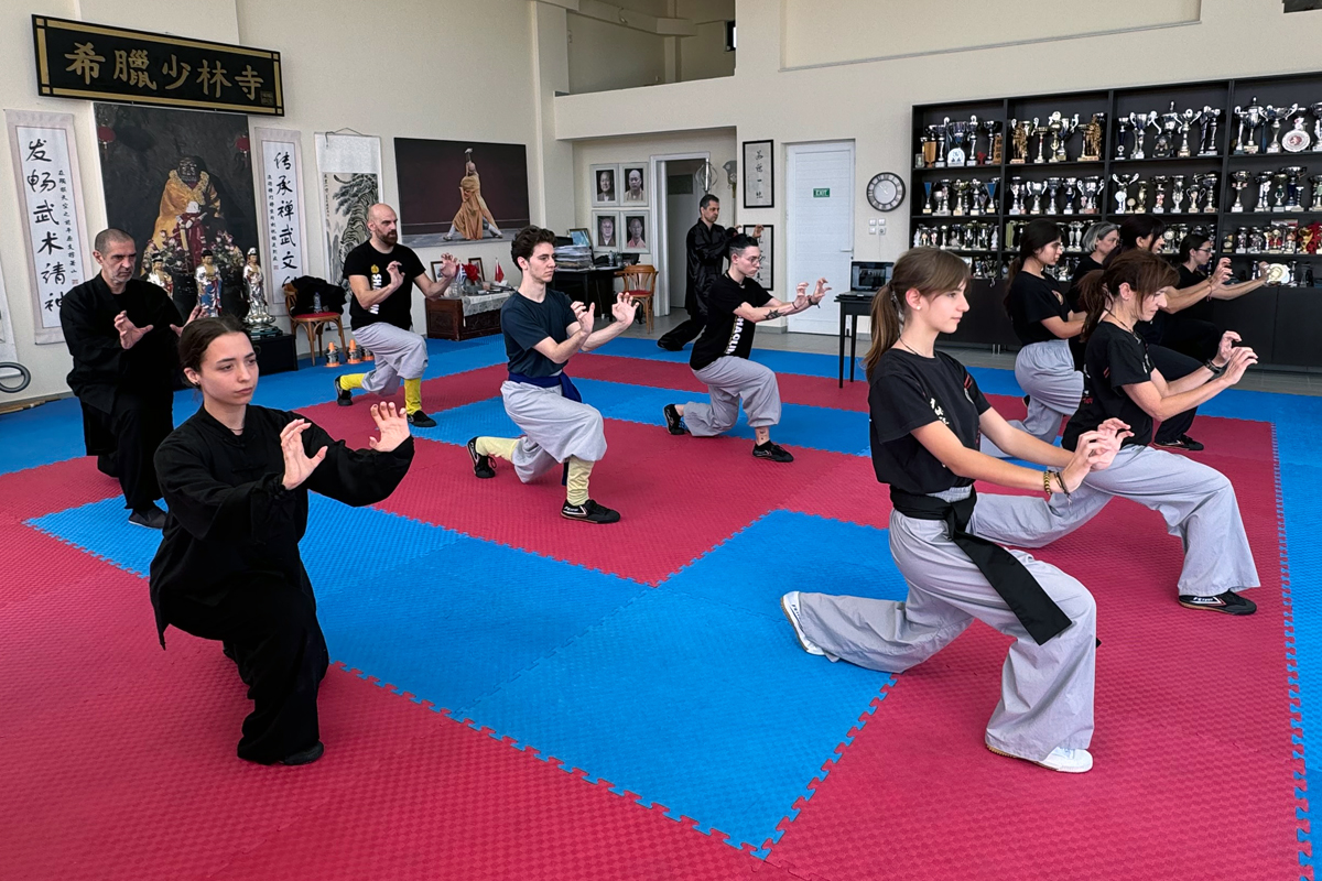 2η Εκπαίδευση στο Shaolin Kung Fu Duan Pin