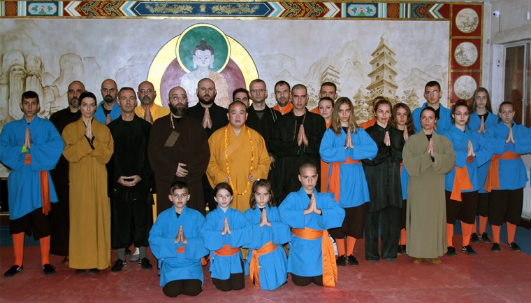 Greek Shaolin Delegation Visits Shaolin UK