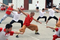 Greek Shaolin students visiting Liu An Min's Kungfu School | Οι Έλληνες Σαολίν στη σχολή του Δάσκαλου Λίου Αν Μιν