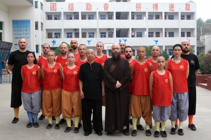 Greek Shaolin students visiting Liu An Min's Kungfu School | Οι Έλληνες Σαολίν στη σχολή του Δάσκαλου Λίου Αν Μιν