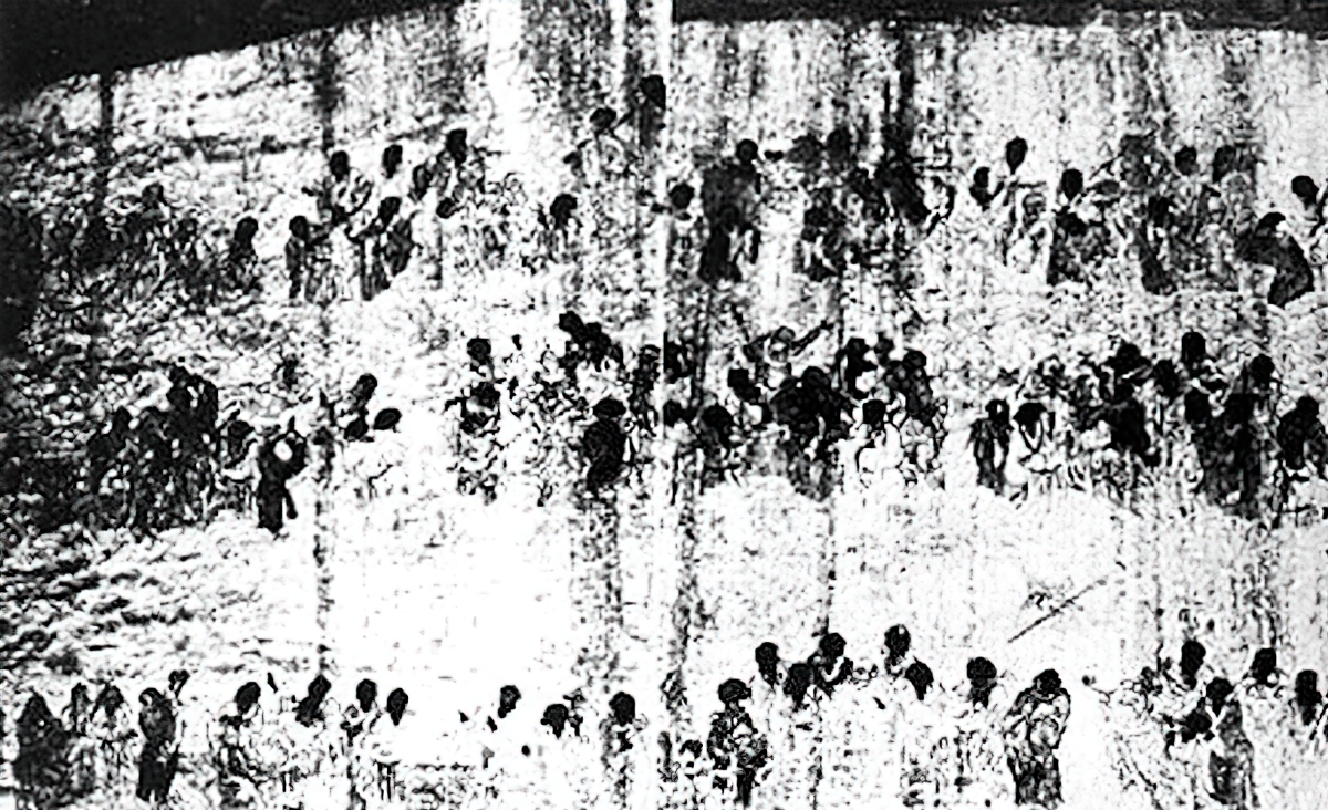 1920. 500 Άρχατ. Τοιχογραφία στην Αίθουσα των 1000 Βουδών